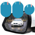 2 Pcs Car sticker Rainproof Film for Car Rearview Mirror Car Rearview Mirror Rain Film