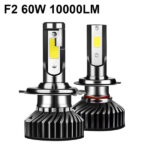 YHKOMS 80W 14000LM Car Haedlight H4 H7 H1 LED H8 H9 H11 4300K 5000K 6500K 8000K 25000K